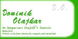 dominik olajkar business card